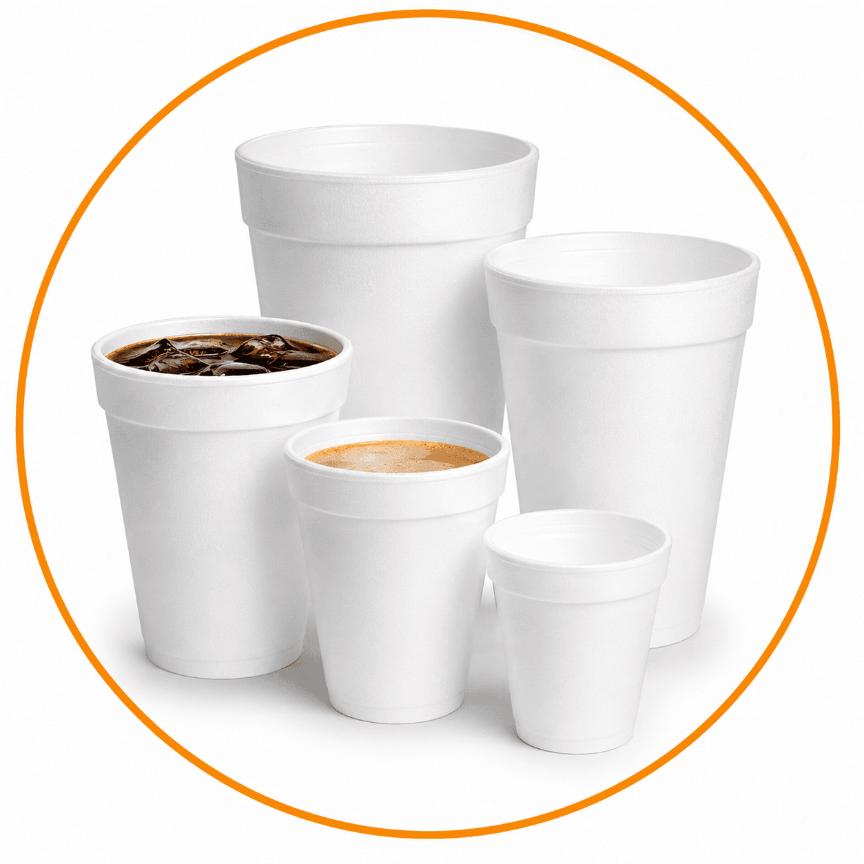 Foam Cups & Lids