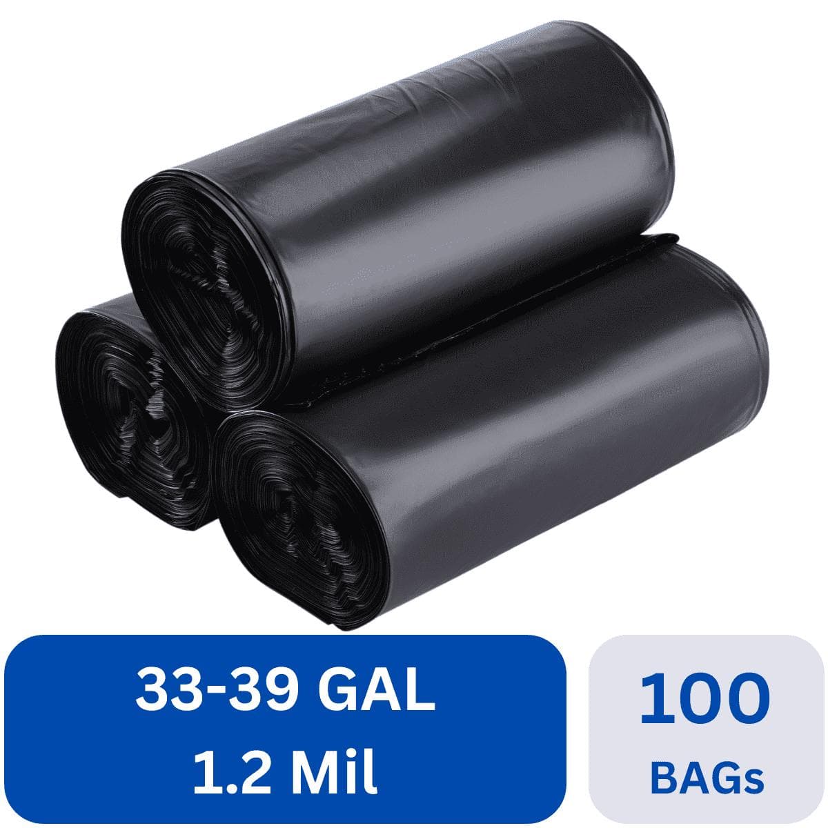 33X39 GARBAGE BAGS-100/CASE