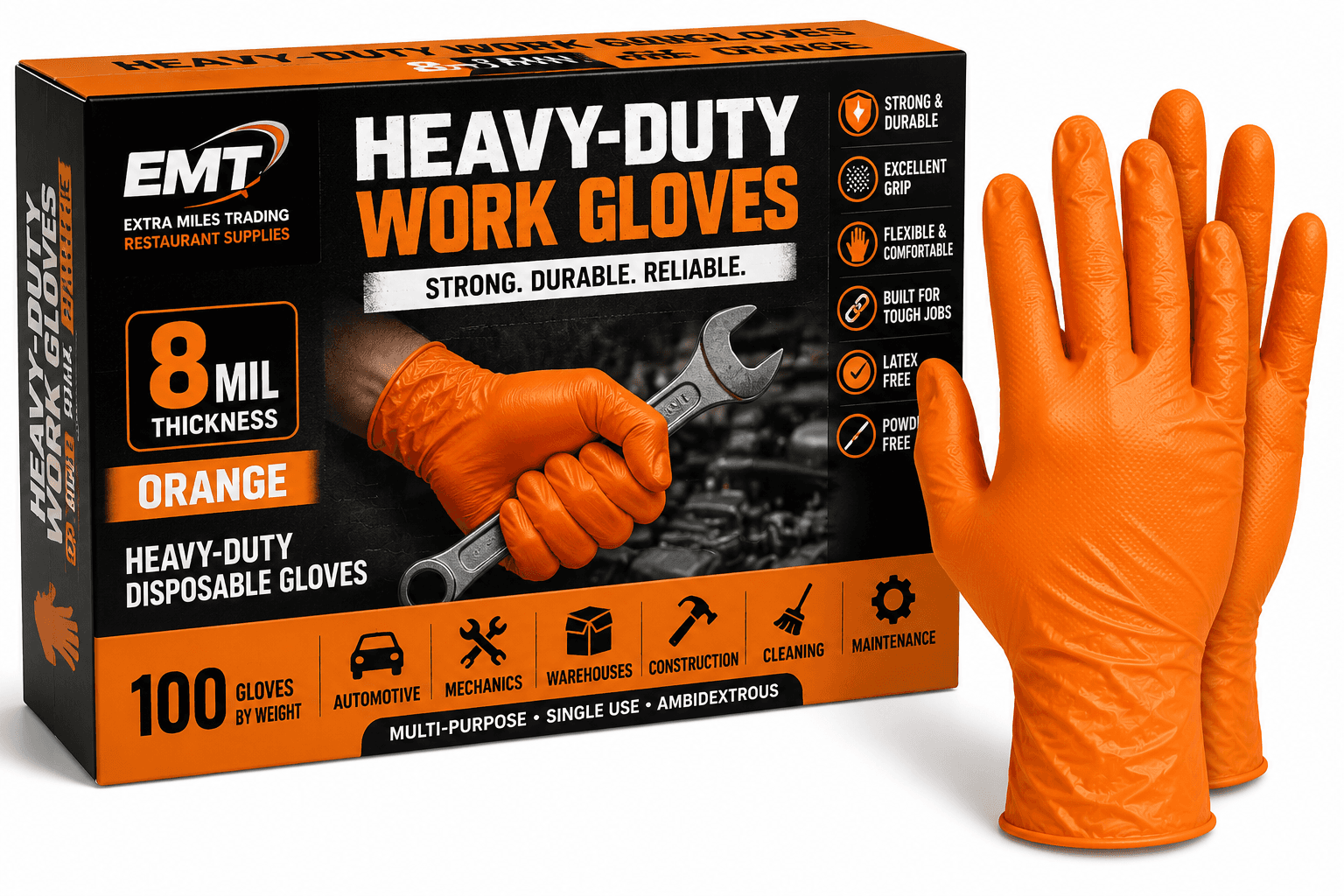 Heavy-Duty Work Gloves
