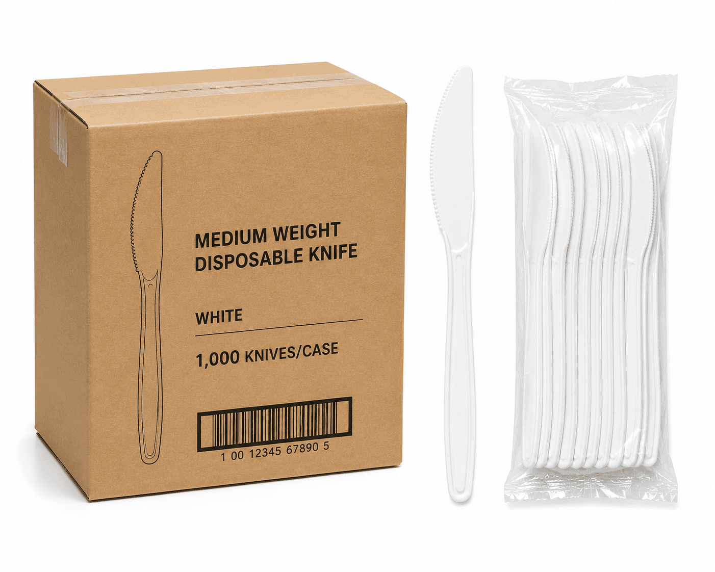 Knife Medium Weight - 1000/Case