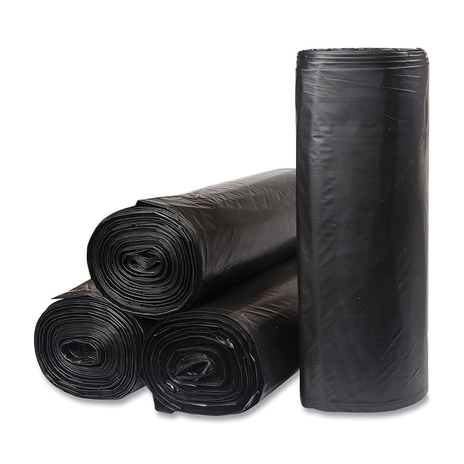 40x48 Black Garbage bags (45Gallon) -150 bags