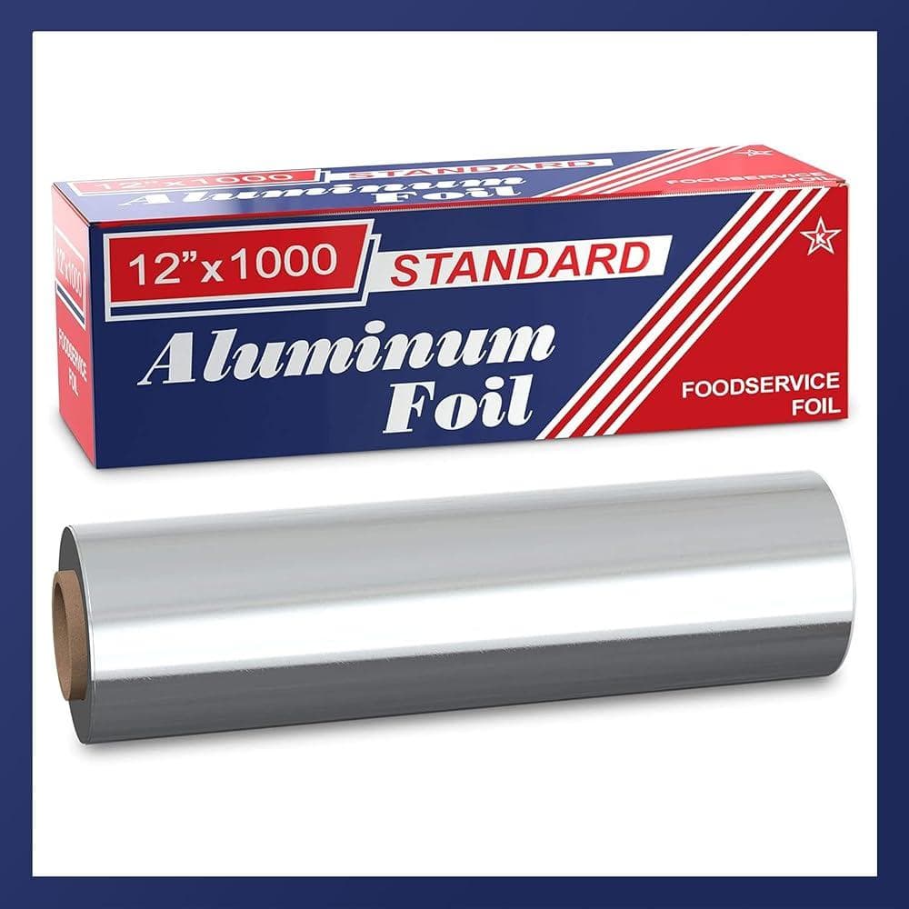 12" x 1000' Food Service Standard Aluminum Foil Roll