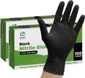 Nitrile Black Gloves