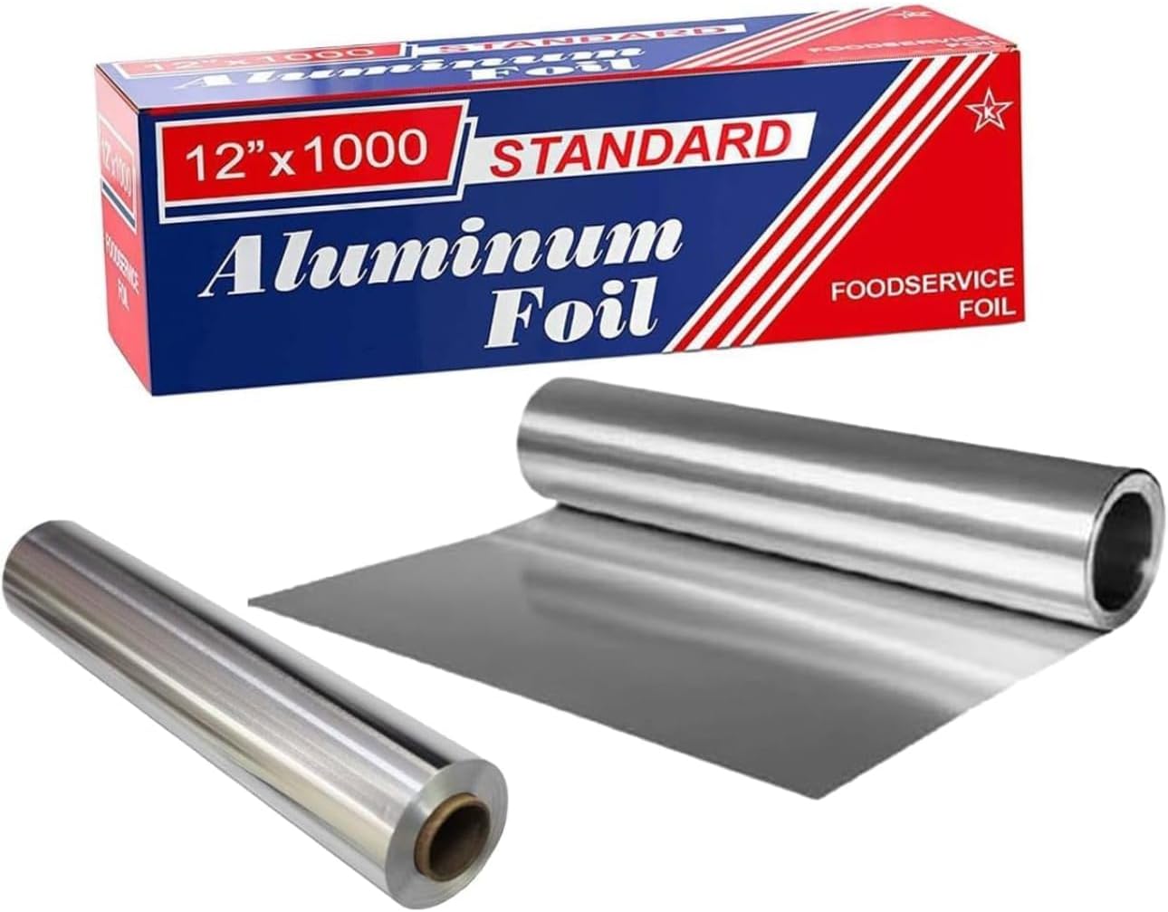 12x1000 Aluminum Standard Foil Roll